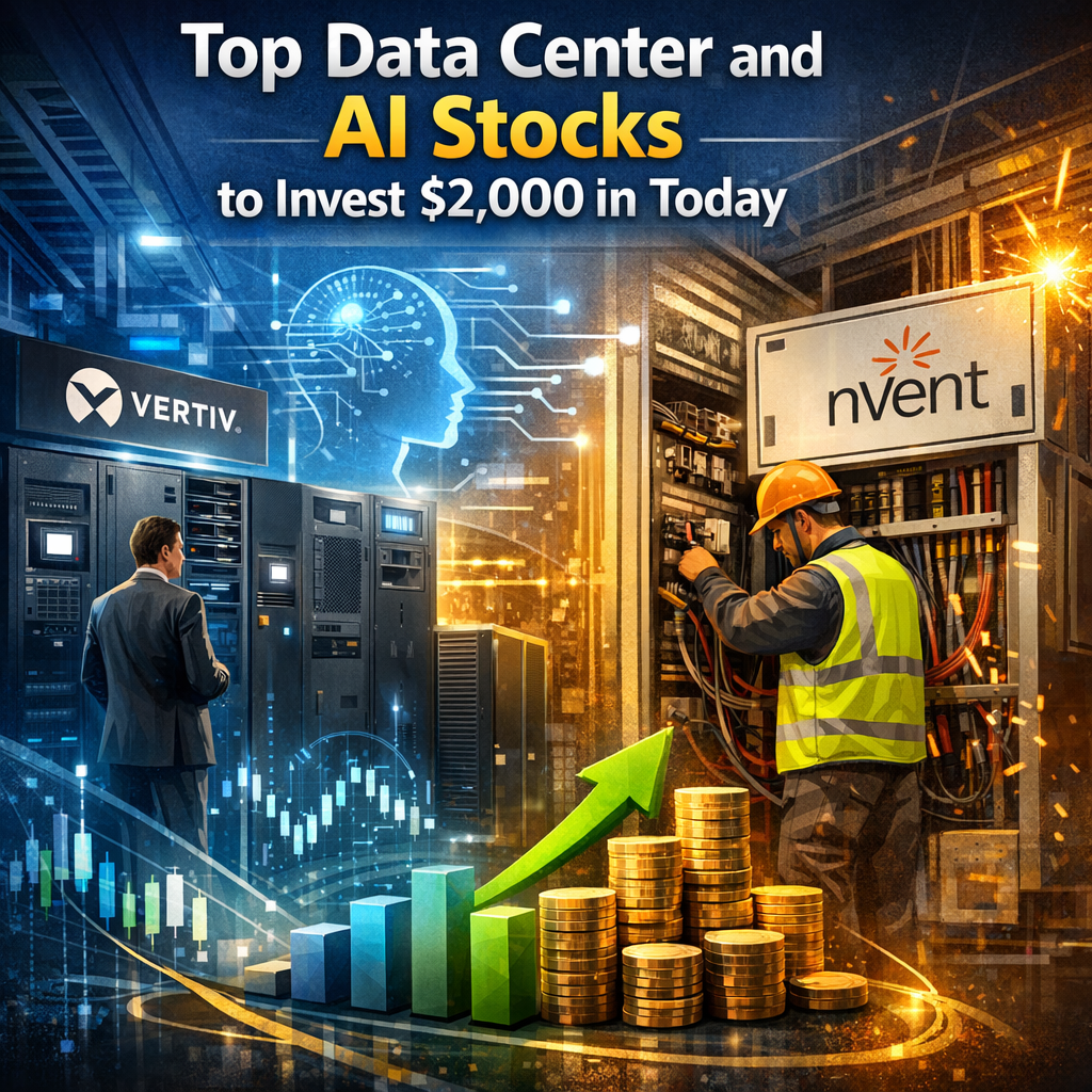 Top Data Center and AI Stocks to Invest $2,000 in Today