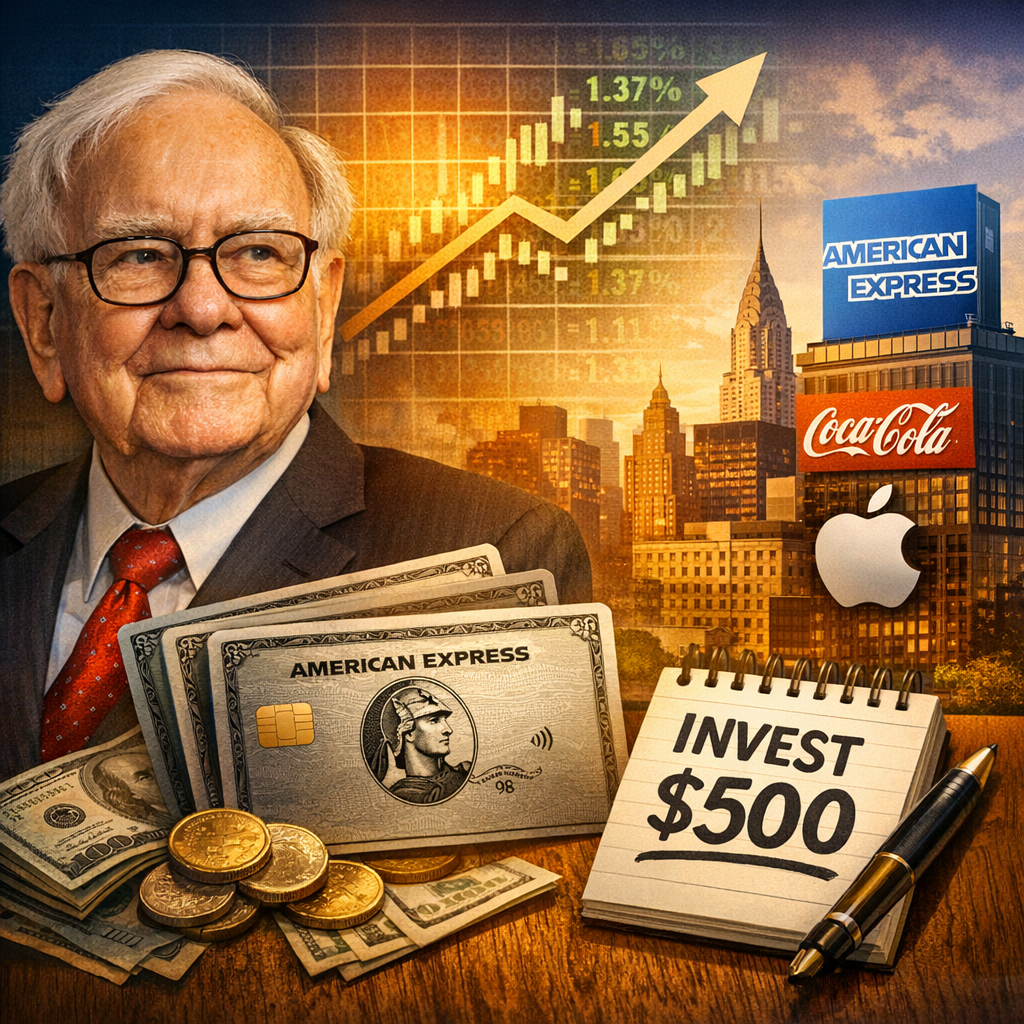 Top Warren Buffett Pick: Invest Your $500 Wisely Today